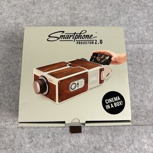 Luckies Of London Portable Mobile Smartphone Projector 2.0 LUKPRO2 Brown White